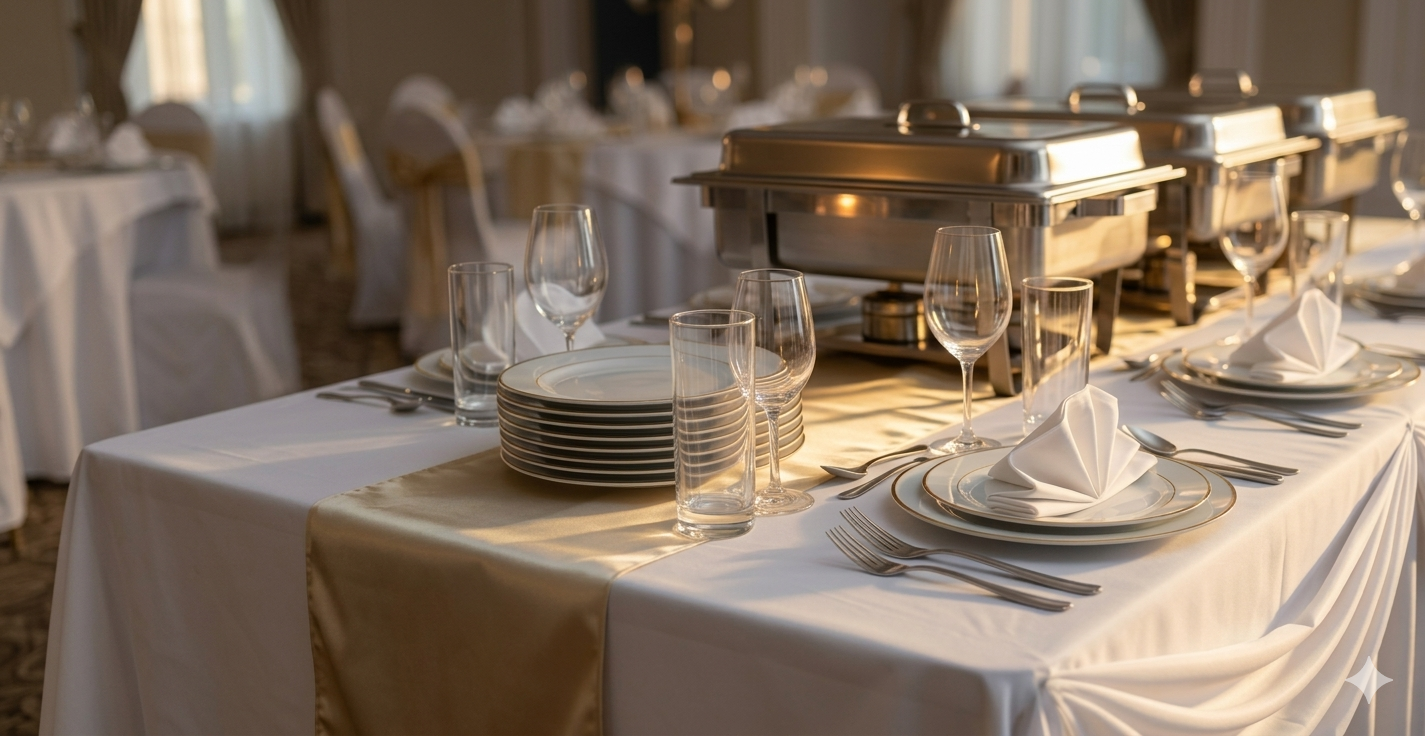Vaisselle et art de la table — Prestige Event Location